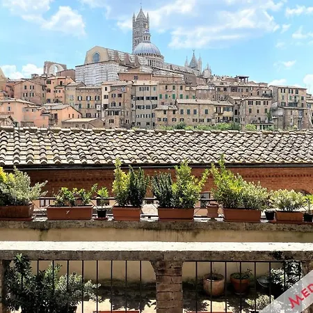 Lejlighed Camporegio 31- In Centro Con Vista Sul Duomo Siena